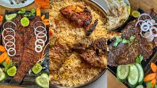 💢പോത്തുംകാലും പോത്തിന്റ വാരിയെല്ലും മട്ടനും മീനും ചിക്കനും മന്തിയും കൂടി 4 ആളെ ഫുഡ് ഒരു നേരം‼️