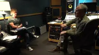 Former Chicago Lead Vocalist Jeff Coffey in the studio recording his solo release Origins.