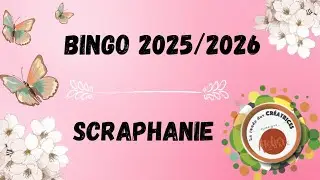 BINGO OCTOBRE 2025 #larondedescreatrices avec @ateliercraie-Sandrine 