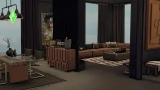 Gamer Couple's Apartment | The Sims 4 Apartment Renovation Speed Build | 122 Hakim House