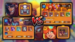 RUSH ROYALE: MuckTTV (Trickster, Robot) vs. BHSP | MarkoHM (Gadget, Minotaur) | RR League 13 replay