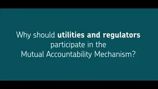Why should utilities and regulators participate in the SWA Mutual Accountability Mechanism?