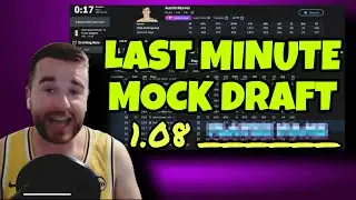 Last Minute Yahoo! 12 Team Fantasy Basketball Mock Draft! Pick 8 Overall