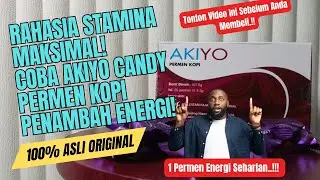 🔥 Rahasia Stamina Maksimal! Coba Akiyo Candy &ndash; Permen Kopi Penambah Energi! ☕💪