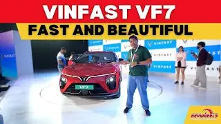 VinFast VF7 Launches in India | Price, Range & Features Revealed!| RevWheels