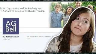 The Alexander Graham Bell Association Blocked Me On Twitter