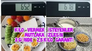 AYRAN DETOKSU ✅3 G&Uuml;NDE 3 KİLO