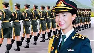 🇨🇳 Chinese Female Soldiers | Beauty, Discipline & Power