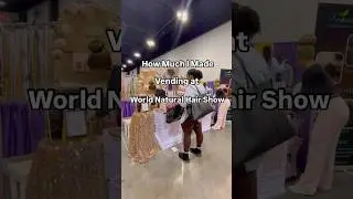 How Much I Made Exhibiting at a Natural Hair Show #smallbusiness