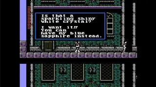 Castlevania II: S.Q.《Re-Translation + Map》(NES/FC) - Longplay [100%&bull;No Death▪︎All Endings]