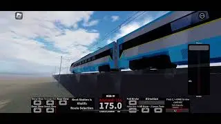Crashing train