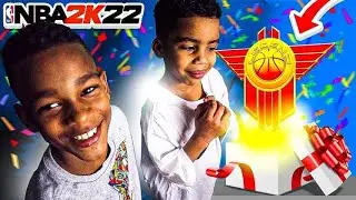SURPRISING MY LIL BRO WITH *DREAM* LEGEND ACCOUNT W MAXED 99 OVERALL PLAYERS NBA 2K22