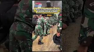 Sinergitas Brimob dan Para Prajurit TNI Buat Kagum Nitizen‼️#brimob #kostrad #sinergitas #tnipolri