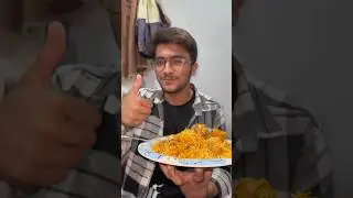 I made the best chicken biryani 🤤 | Janibhaivlogs #trending #shorts