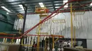 Fan Components Powder coating
