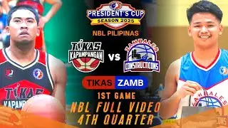 NBL PILIPINAS FULL 4TH QUARTER: TIKAS KAPAMPANGAN VS ZAMBALES | NOVEMBER 28, 2025