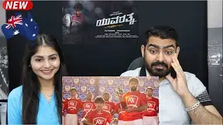 YUVARATHNAA OFFICIAL TEASER REACTION and Review | Puneeth Rajkumar | Australian Reaction |