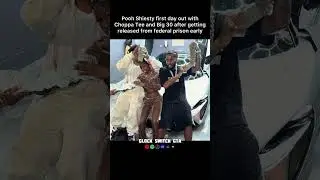 Pooh Shiesty first day out with Choppa Tee and Big 30 after getting released from prison early