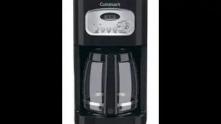 cuisinart dcc 1100bk 12 cup programmable coffeemaker black