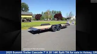 Wonderful 2025 Summit Trailer Cascade Tilt Deck Trailer RV For Sale in Halsey, OR