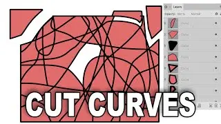 AFFINITY DESIGNER : Cut Curves | Slice Shapes | How To
