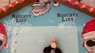 Seminole Hard Rock Hotel & Casino-Daer Night Club-2023 Christmas Display #guitarhotel