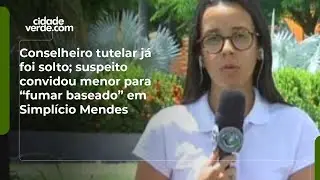 Conselheiro tutelar já foi solto; suspeito convidou menor para “fumar baseado” em Simplício Mendes