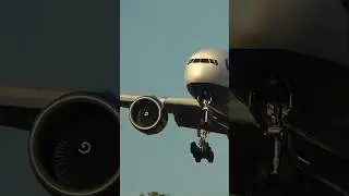 BA 777-200ER on Finals for Heathrow