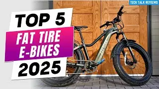 Top 5 Best Fat Tire Electric Bikes 2025 🚲 | Conquer Any Terrain with Power & Style!