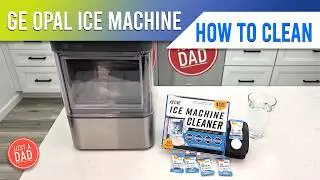 GE Opal Ice Machine  How to Clean / Descale . Turn Clean Light off Flashing