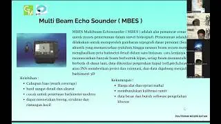 survei menggunakan SBES, MBES, dan Side Sonar ( SS ) 