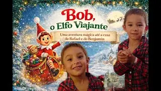 Olha o que o elfo Bob fez na nossa casa