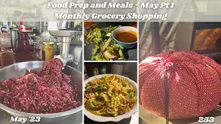 Food Prep, Planning & Meals - Large Family, monthly grocery shopping May Pt1| Off Grid Australia 253