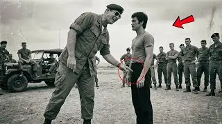 Boina Verde EE.UU. dijo: 'Tus patadas no funcionan en guerra' — Bruce Lee solo necesitó 1 movimiento