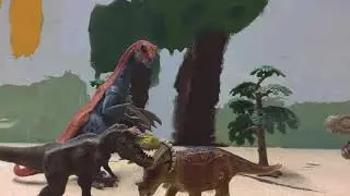 Gewaltige Dinosauriern