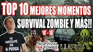 MI TOP 10 MEJORES MOMENTOS SURVIVAL ZOMBIE Y M&Aacute;S | 2014 - 2016 | SeteTesela