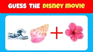 Guess the Disney Movie Quiz Challenge | Emoji Clues 🎬