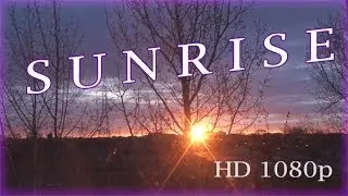 ☼ Sunrise over Montreal ☼ Timelapse 1080p