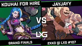 2XKO @ LXG 107 - ГРАНД-ФИНАЛ - Kouhai for Hire (Jinx/Vi) против JayJayy (Braum/Blitzcrank)