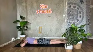 7 exercise Pilates for beginners, against back pain.  5 min! 
