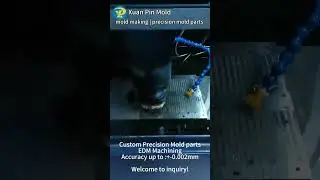 Custom precision mold parts #moldmaking #precisionmanufacturing #sparepart #customization