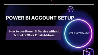 Sign Up for Power BI without WORK/SCHOOL email in 2024 (Get a free business email for Power BI)