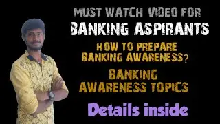 HOW TO START BANKING AWARENESS PREPARATION? | BANKING ASPIRANTS | TRICKYIDIOTS