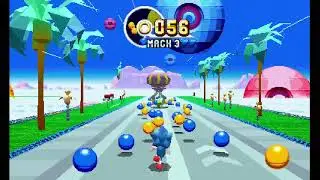 Sonic Mania New 3DS - Green Hill and Chemical Plant Zones