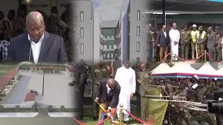 President Mahama cuts sod for Ghana Armed Forces (GAF) Housing and Infrastructure Project