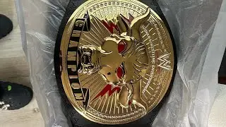 WWE Shop Brahma Bull Replica Title Review