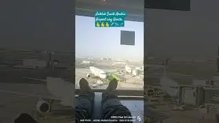 Jeddah Saudi Arabia Airport #travel #flight #backtoreality#workmode #safeflight
