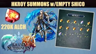 Holy Knight Roy Summons feat.@EmptyShico in Grand Summoners!