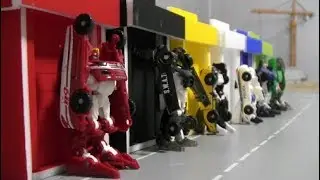 Hello Carbot Mini Car Robot Center Toys! Go Depature!