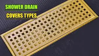 Types of Shower Drain Covers